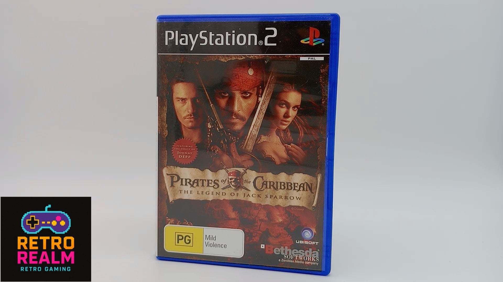 Pirates of the Caribbean The Legend Of Jack Sparrow PAL for PlayStation 2 with Manual CIB
