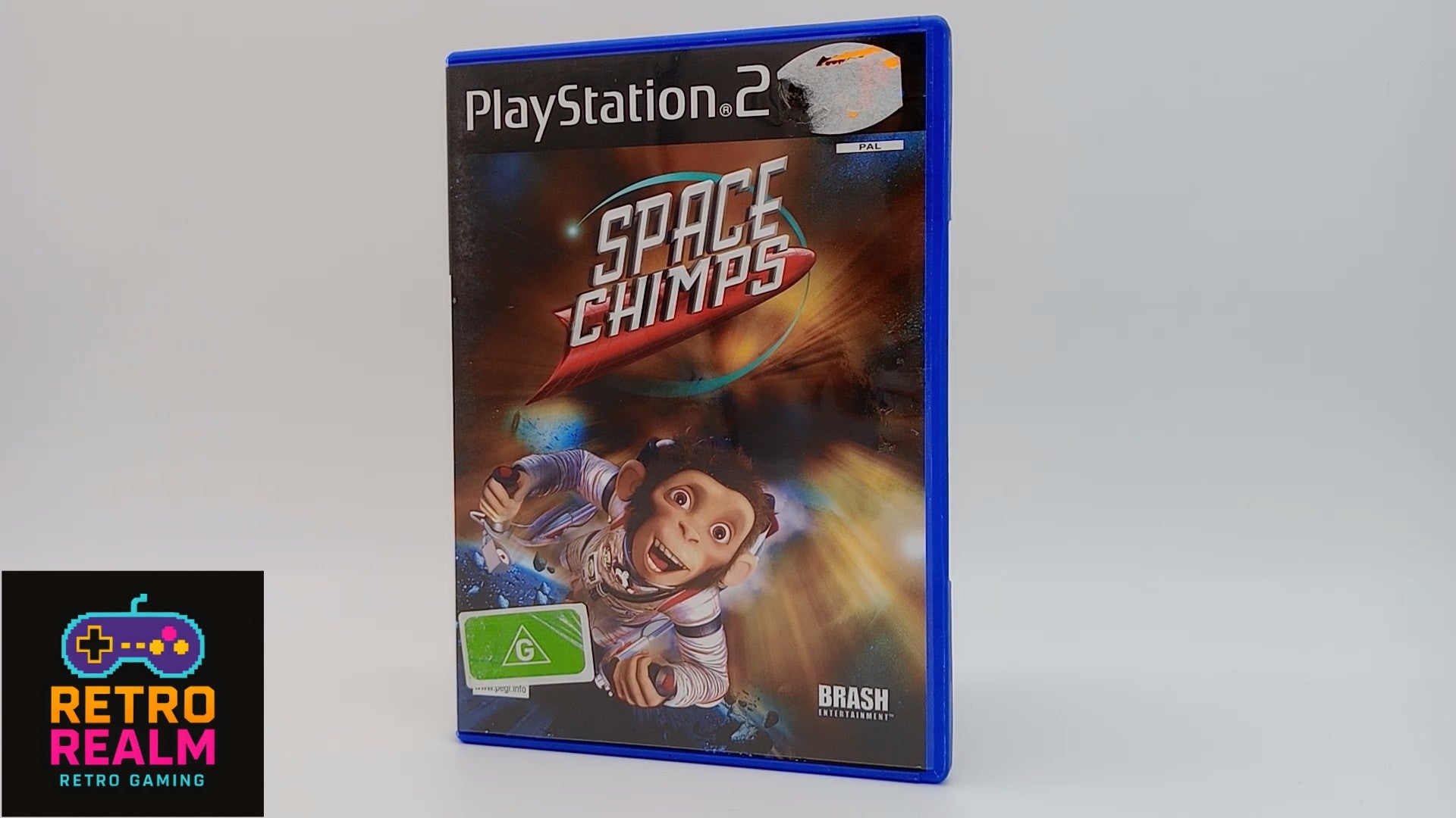 Space Chimps PAL for PlayStation 2 with Manual CIB