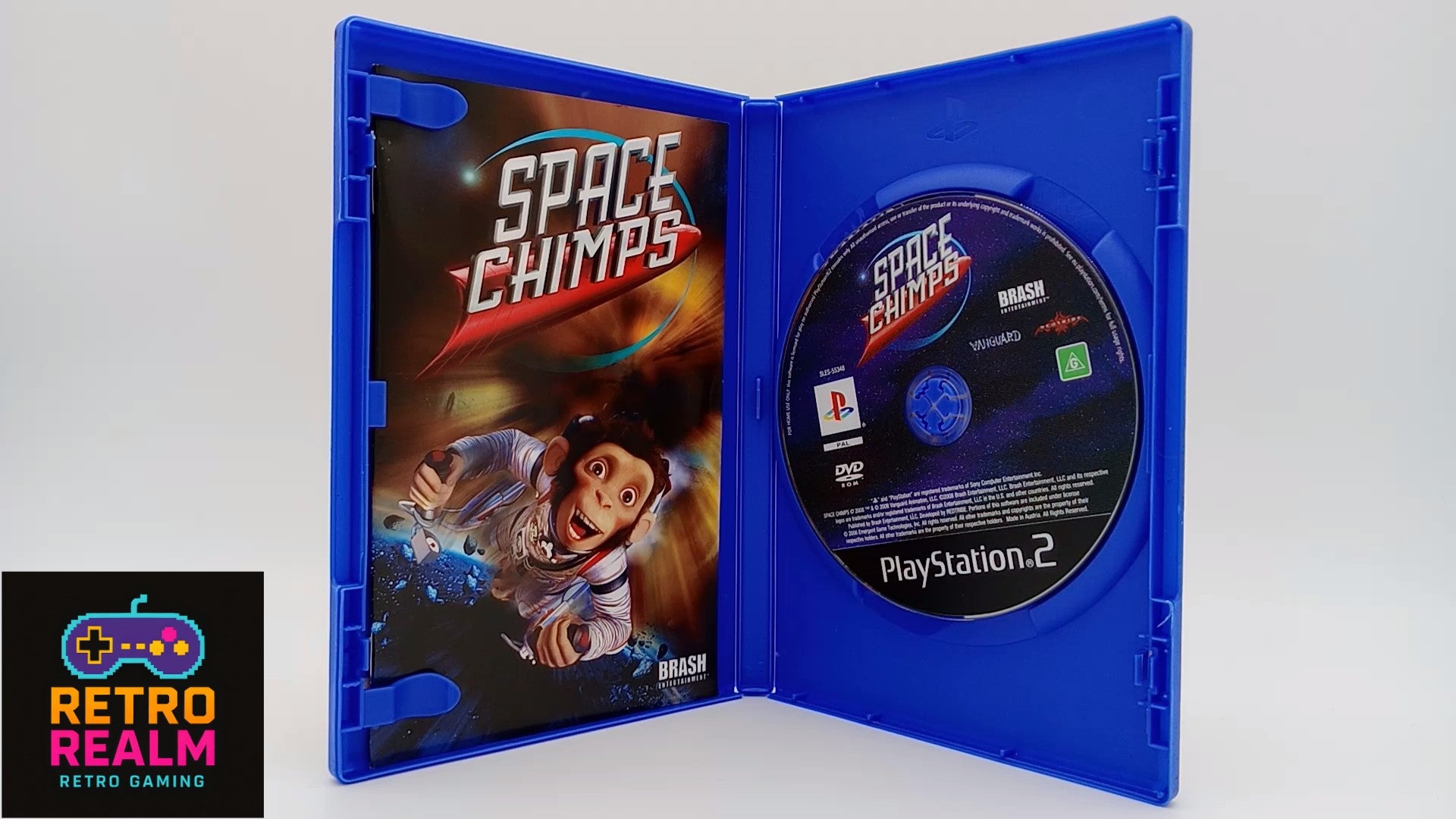 Space Chimps PAL for PlayStation 2 with Manual CIB