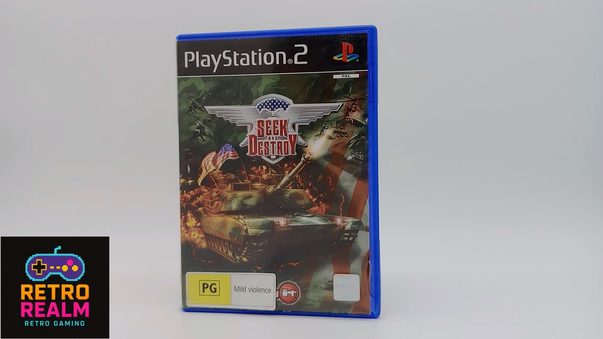 Seek And Destroy PAL for PlayStation 2 with Manual CIB