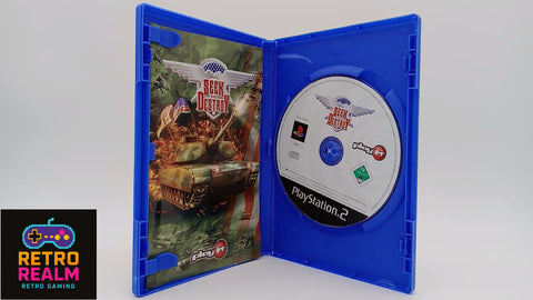 Seek And Destroy PAL for PlayStation 2 with Manual CIB