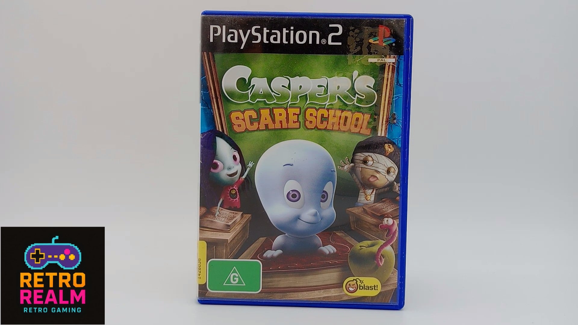 Casper's Scare School PAL for PlayStation 2 with Manual CIB