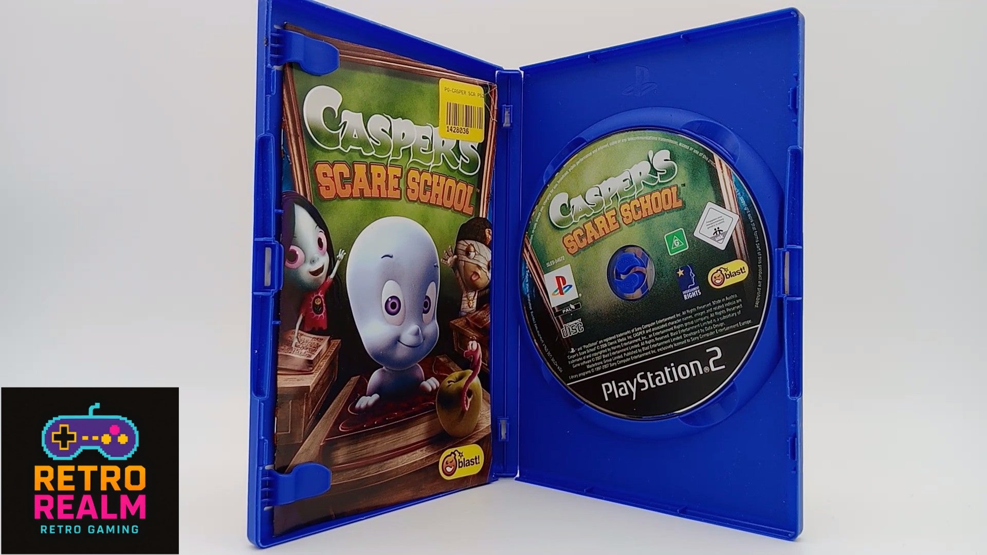 Casper's Scare School PAL for PlayStation 2 with Manual CIB