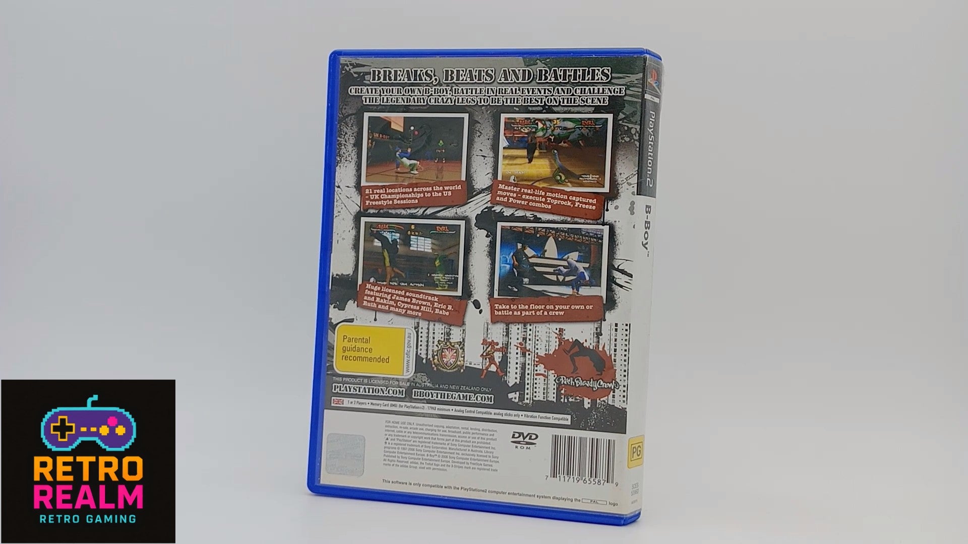B-Boy PAL for PlayStation 2 with Manual CIB