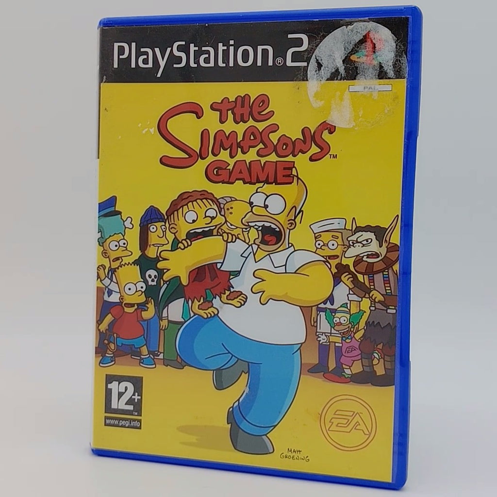 The Simpsons Game PAL for PlayStation 2 no Manual