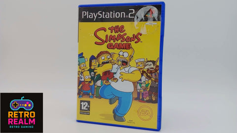 The Simpsons Game PAL for PlayStation 2 no Manual