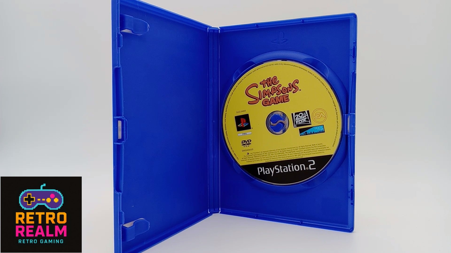The Simpsons Game PAL for PlayStation 2 no Manual