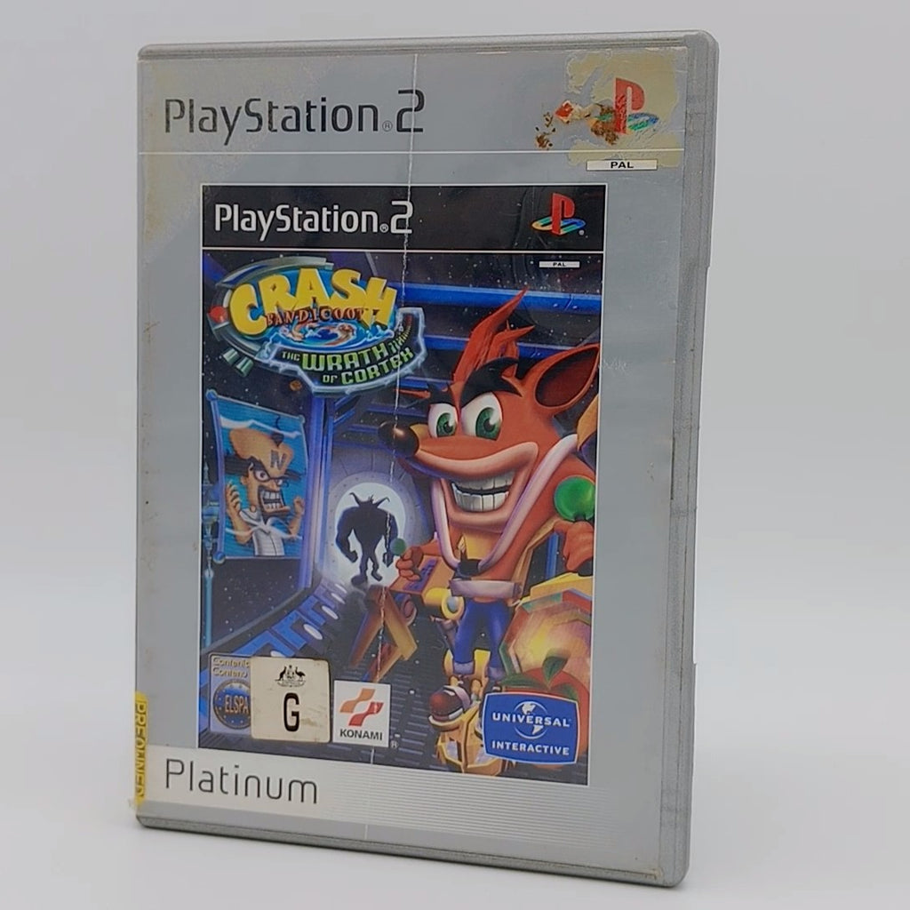 Crash Bandicoot The Wrath Of Cortex PAL for PlayStation 2 with Manual CIB
