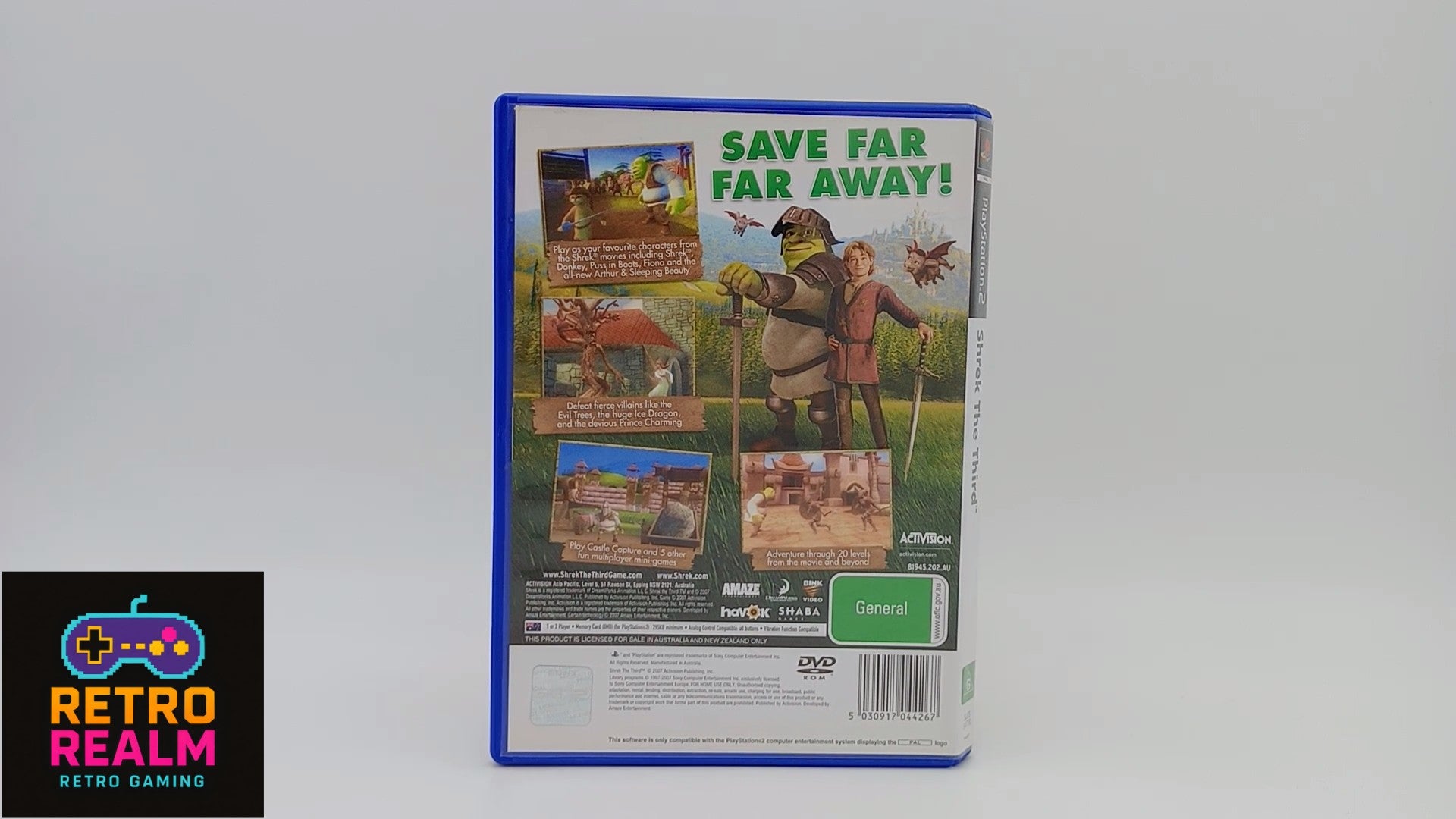 Shrek The Third PAL for PlayStation 2 with Manual CIB