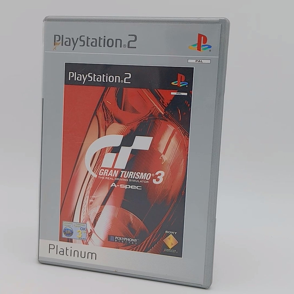 Gran Turismo 3 A-spec PAL for PlayStation 2 with Manual CIB