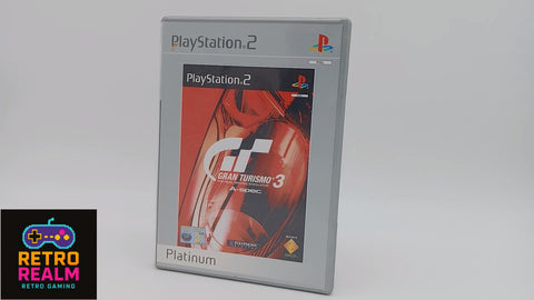 Gran Turismo 3 A-spec PAL for PlayStation 2 with Manual CIB