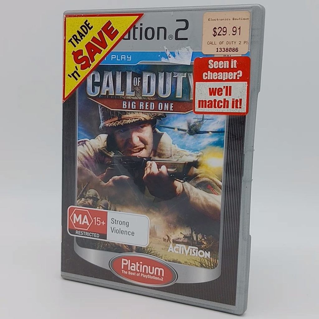Call Of Duty 2: Big Red One PAL for PlayStation 2 with Manual CIB