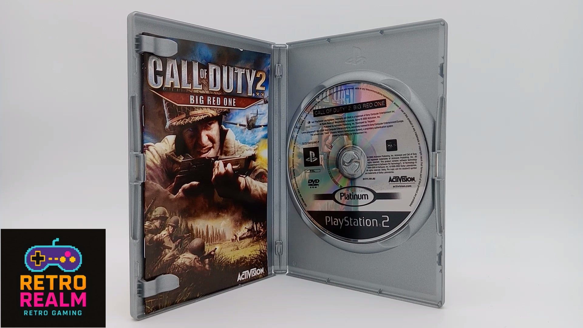 Call Of Duty 2: Big Red One PAL for PlayStation 2 with Manual CIB