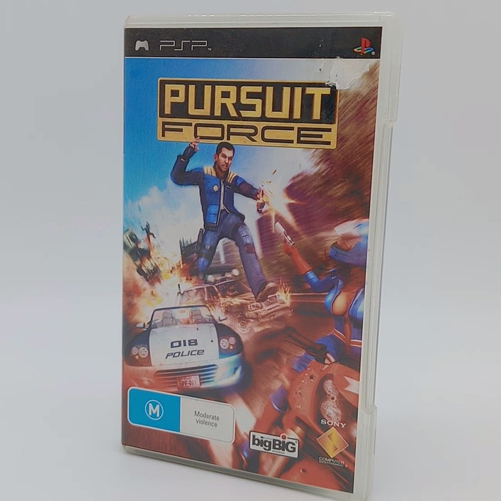 Pursuit Force for PSP PlayStation Portable with Manual CIB