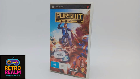 Pursuit Force for PSP PlayStation Portable with Manual CIB