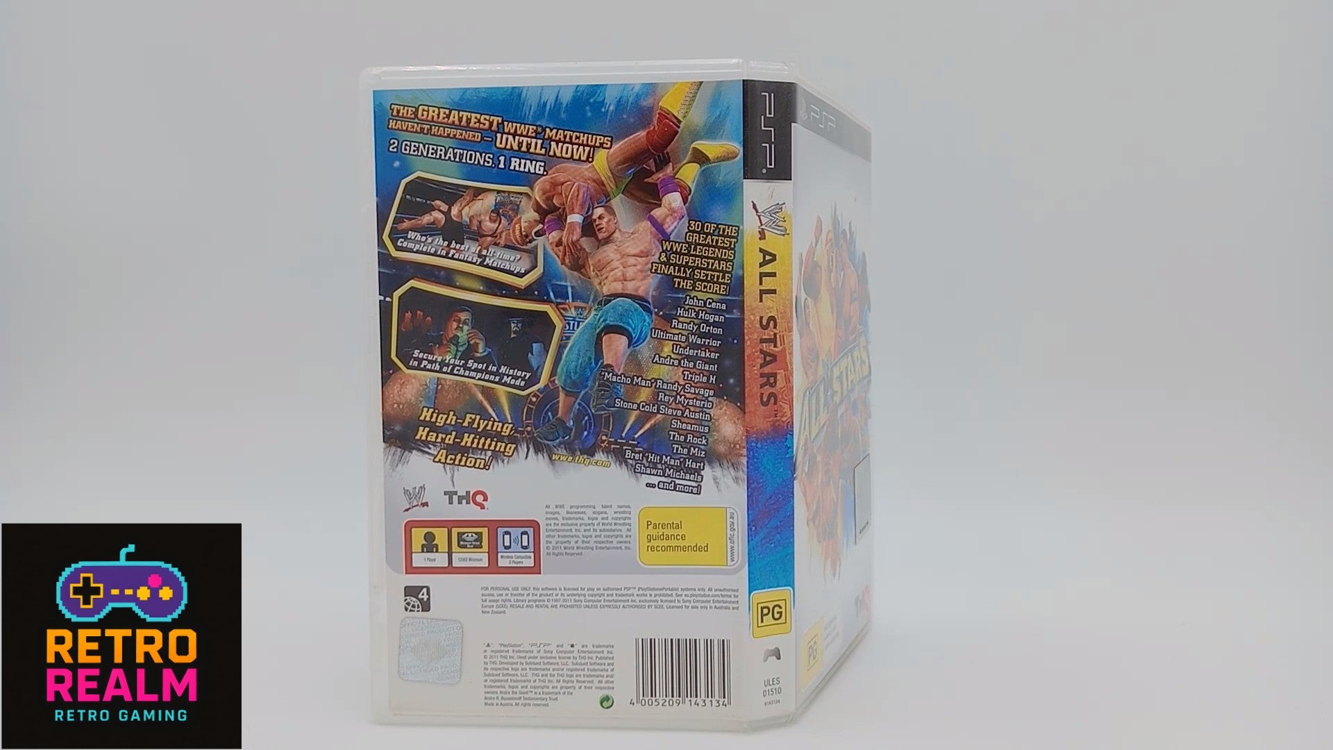 WWE All Stars for PSP PlayStation Portable with Manual CIB