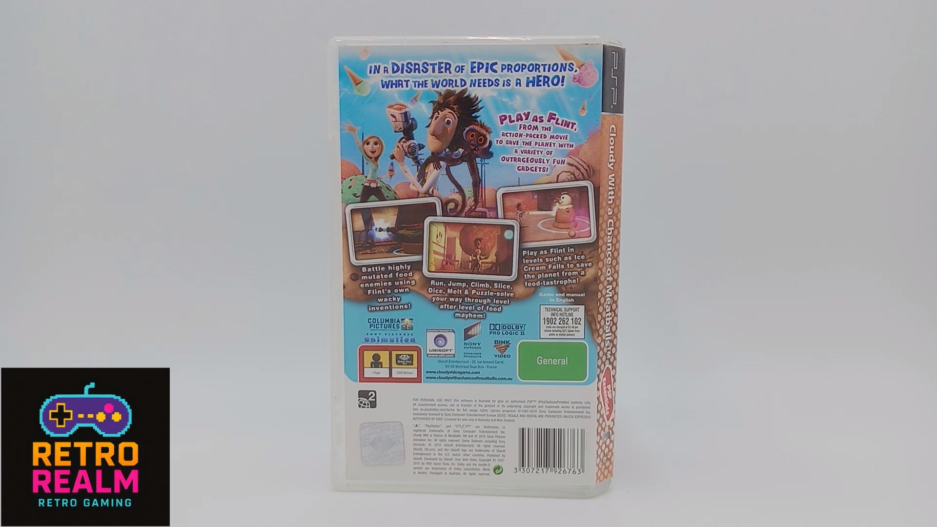 Cloudy with a Chance of Meatballs for PSP PlayStation Portable with Manual CIB