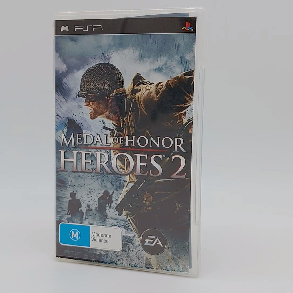 Medal of Honor Heroes 2 for PSP PlayStation Portable with Manual CIB