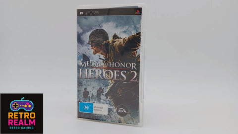 Medal of Honor Heroes 2 for PSP PlayStation Portable with Manual CIB