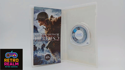 Medal of Honor Heroes 2 for PSP PlayStation Portable with Manual CIB