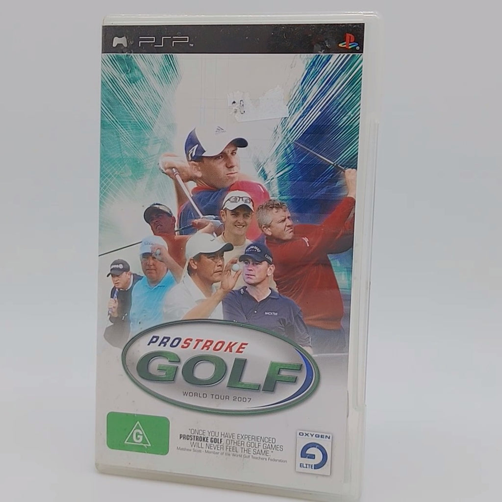 ProStroke Golf for PSP PlayStation Portable with Manual CIB