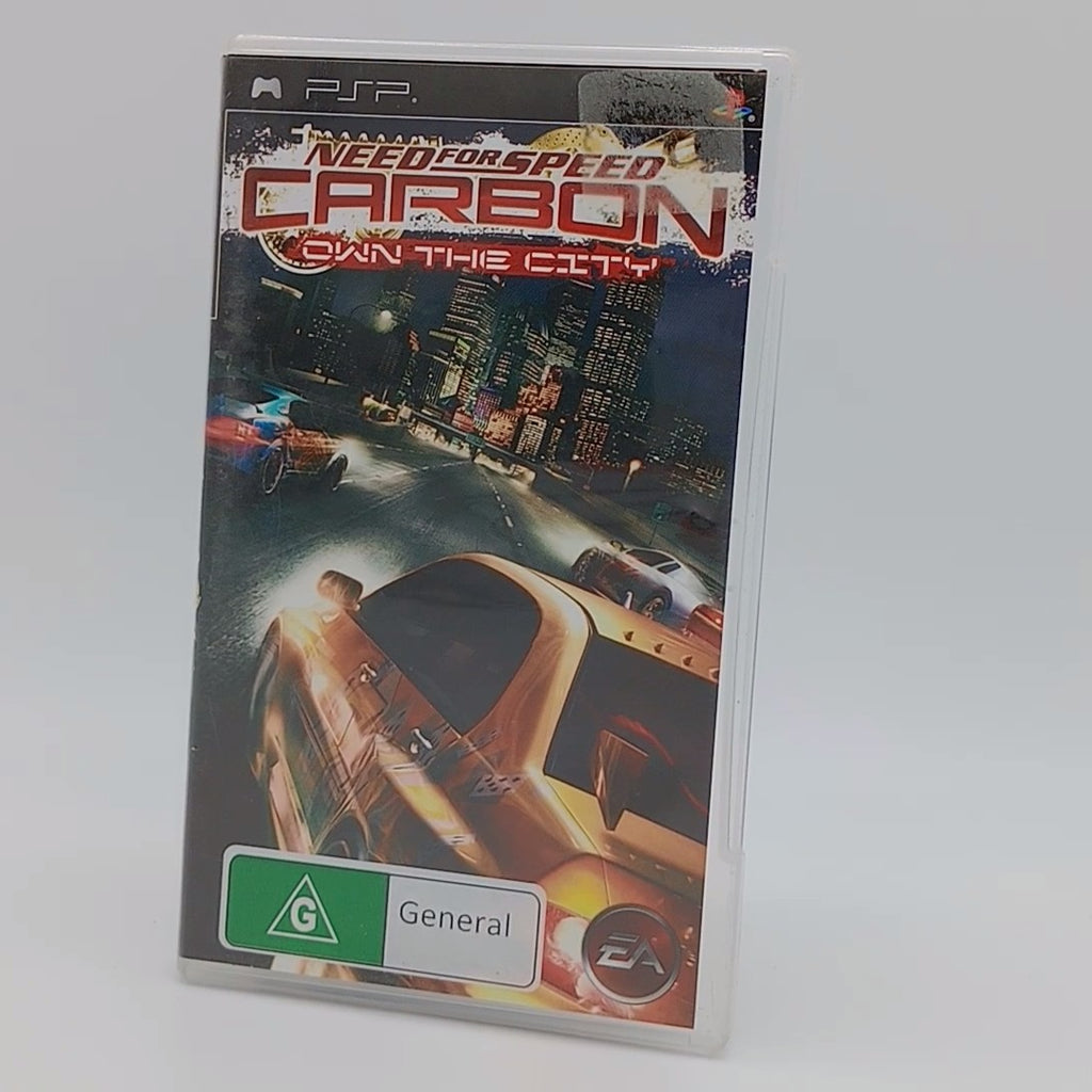 Need For Speed Carbon Own The City for PSP PlayStation Portable with Manual CIB