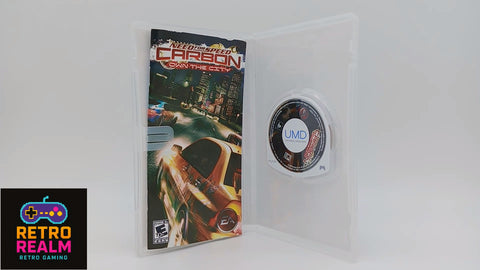 Need For Speed Carbon Own The City for PSP PlayStation Portable with Manual CIB