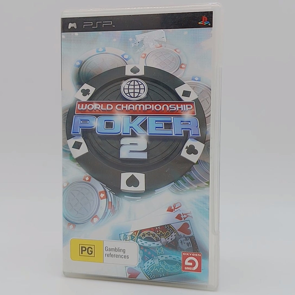 World Championship Poker 2 for PSP PlayStation Portable with Manual CIB