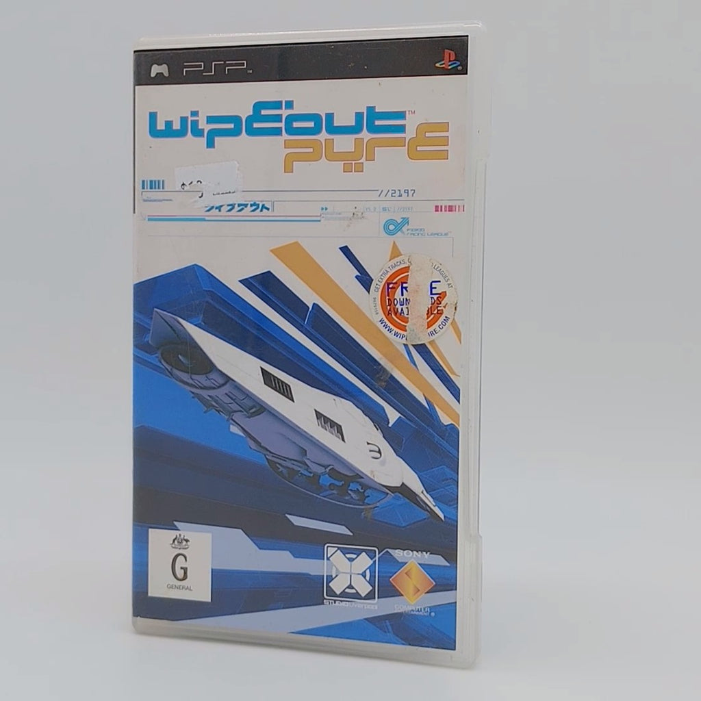 WipEout Pure for PSP PlayStation Portable with Manual CIB