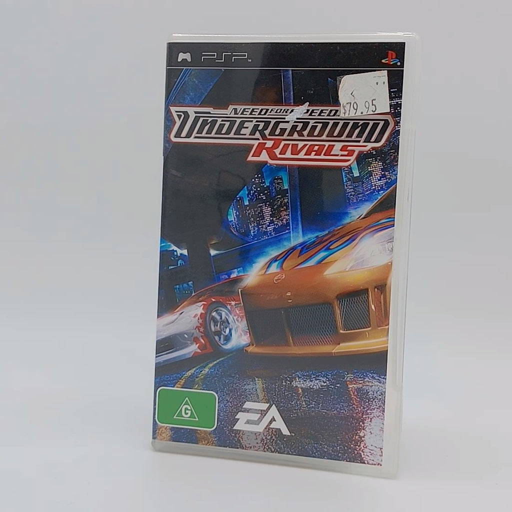 Need For Speed Underground Rivals for PSP PlayStation Portable with Manual CIB