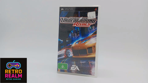 Need For Speed Underground Rivals for PSP PlayStation Portable with Manual CIB