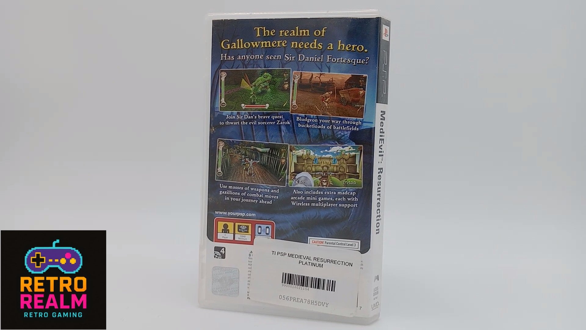 MediEvil: Resurrection for PSP PlayStation Portable no Manual