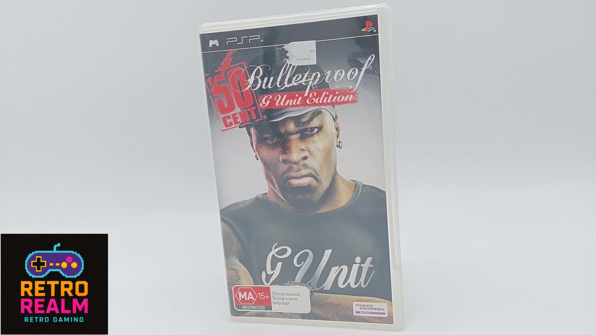 50 Cent Bulletproof G Unit Edition for PSP PlayStation Portable no Manual