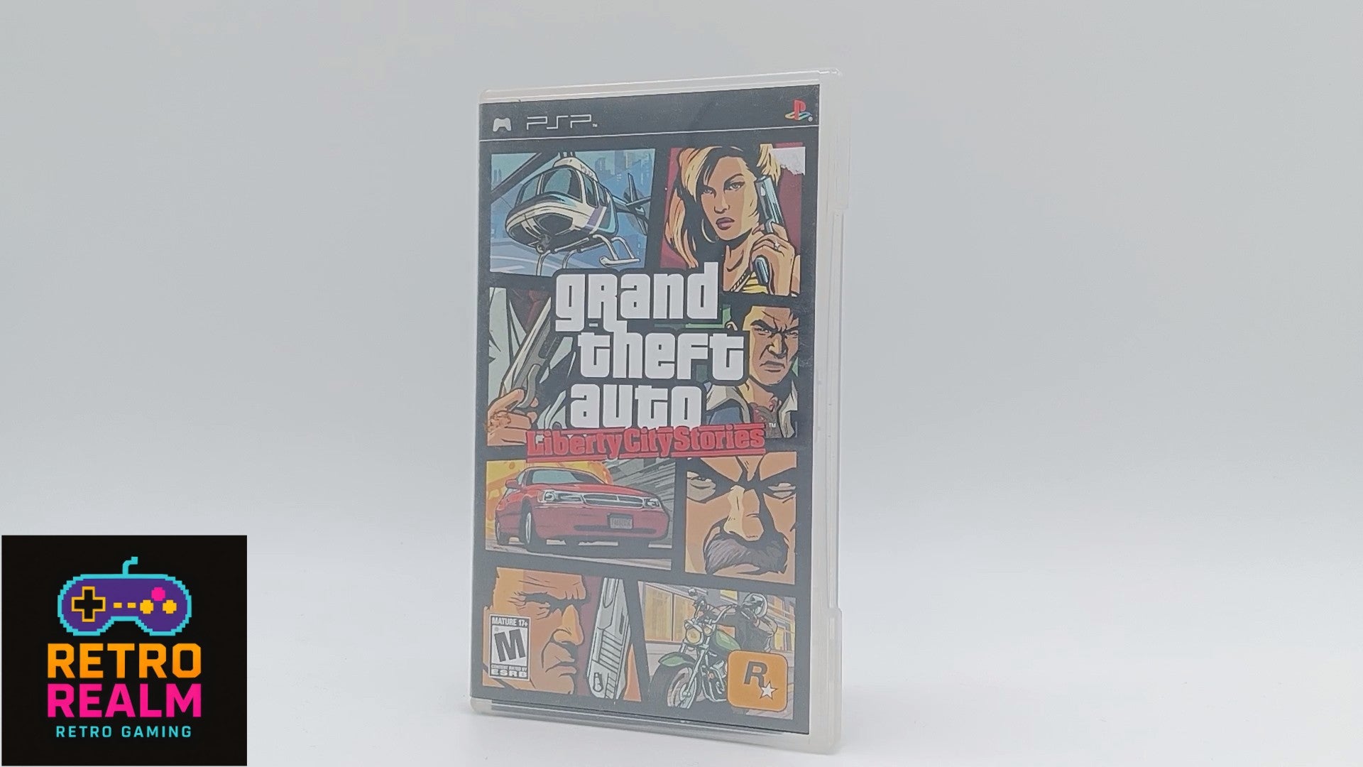 Grand Theft Auto Liberty city Stories for PSP PlayStation Portable with Map & Manual CIB