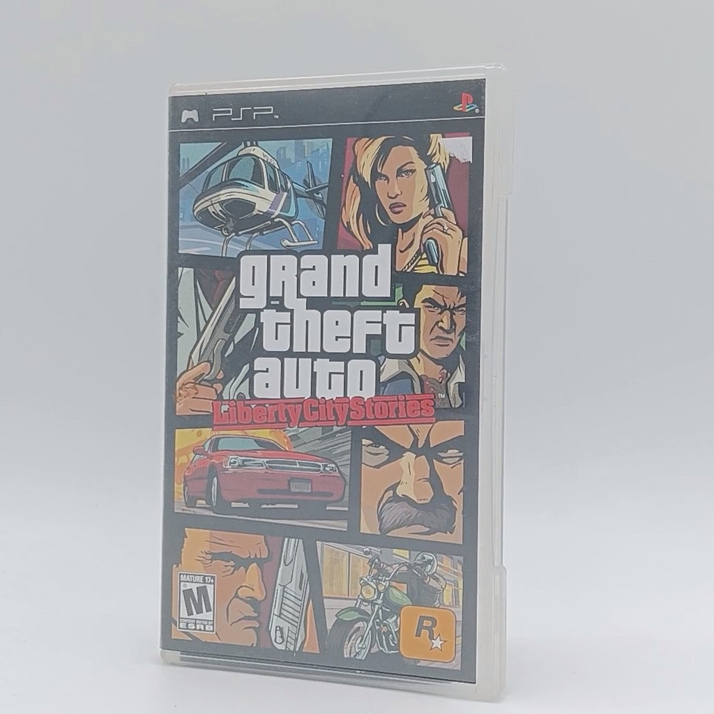 Grand Theft Auto Liberty city Stories for PSP PlayStation Portable with Map & Manual CIB