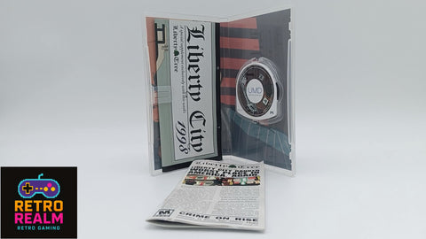 Grand Theft Auto Liberty city Stories for PSP PlayStation Portable with Map & Manual CIB