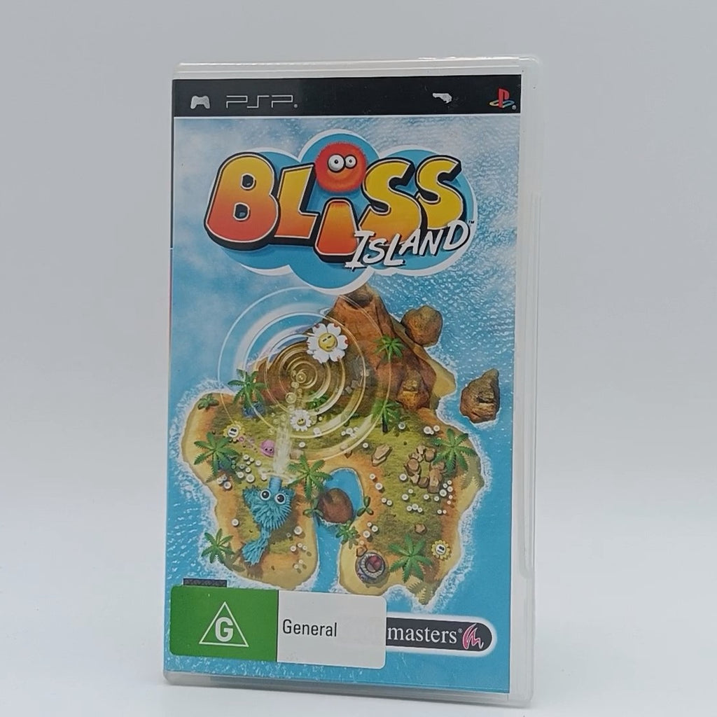 Bliss Island for PSP PlayStation Portable with Manual CIB