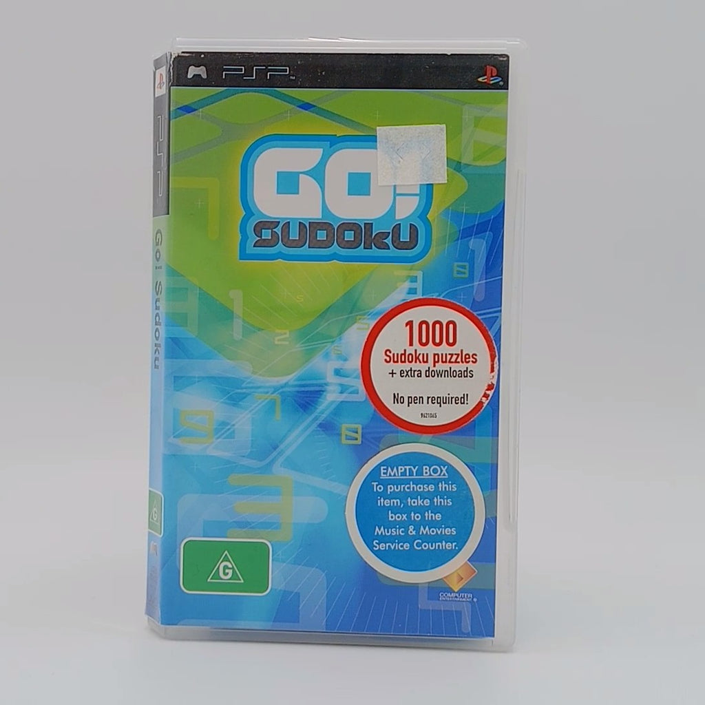 Go! Sudoku for PSP PlayStation Portable with Manual CIB