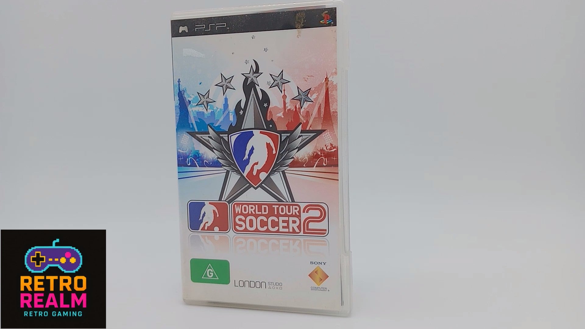 World Tour Soccer 2 for PSP PlayStation Portable with Manual CIB