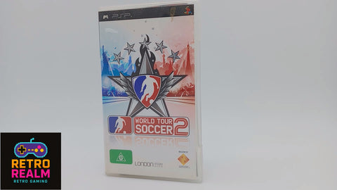 World Tour Soccer 2 for PSP PlayStation Portable with Manual CIB