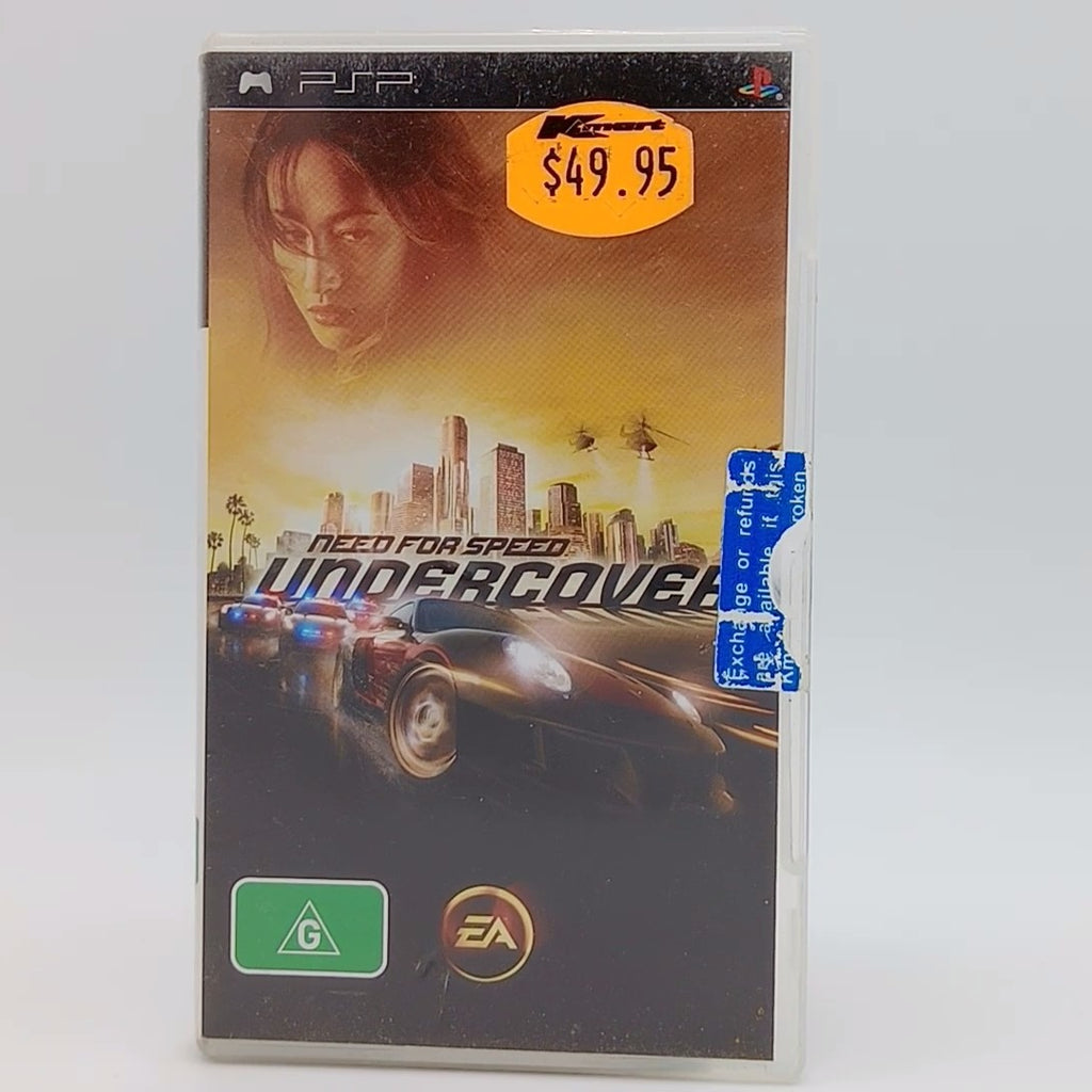 Need For Speed Undercover for PSP PlayStation Portable with Manual CIB