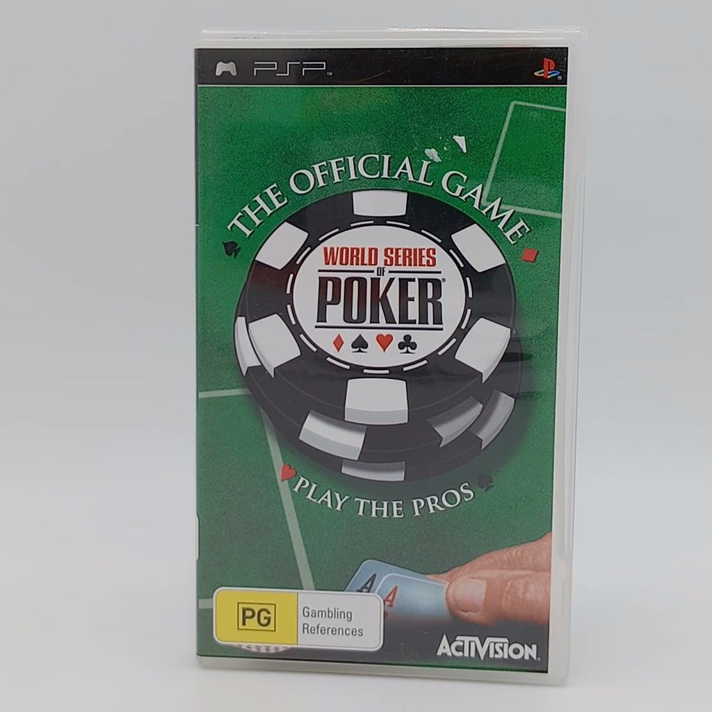 World Series of Poker for PSP PlayStation Portable with Manual CIB