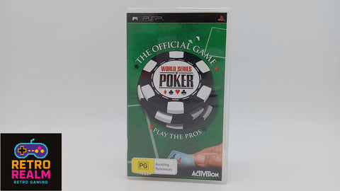 World Series of Poker for PSP PlayStation Portable with Manual CIB