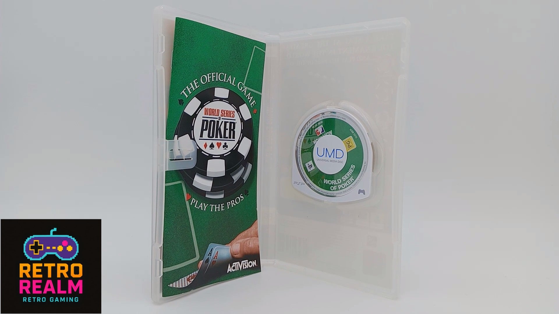 World Series of Poker for PSP PlayStation Portable with Manual CIB