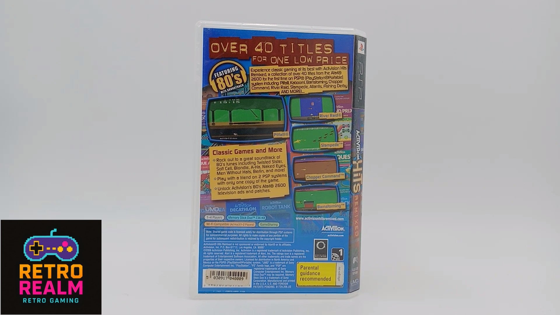 Activision Hits Remixed for PSP PlayStation Portable no Manual