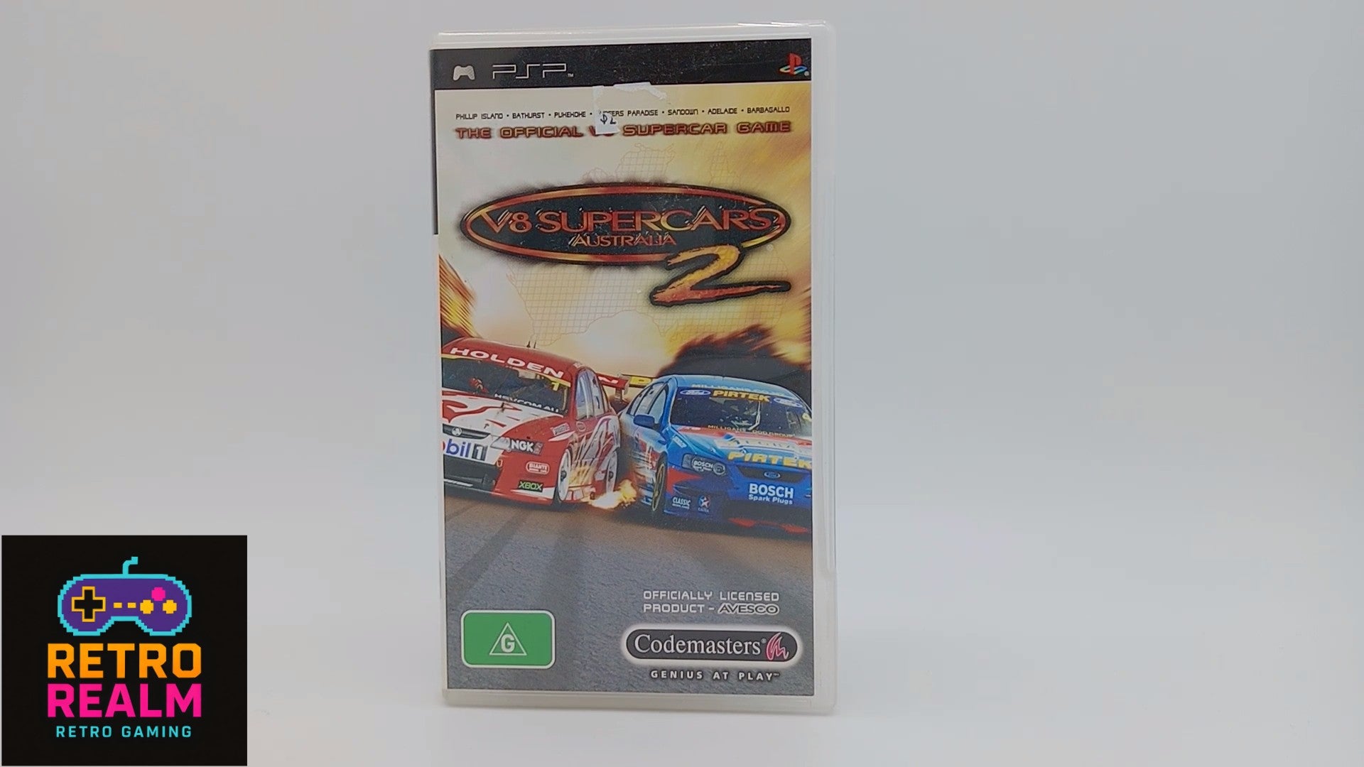 V8 Supercars Australia 2 for PSP PlayStation Portable with Manual CIB