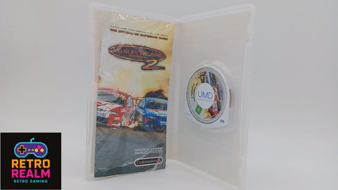 V8 Supercars Australia 2 for PSP PlayStation Portable with Manual CIB