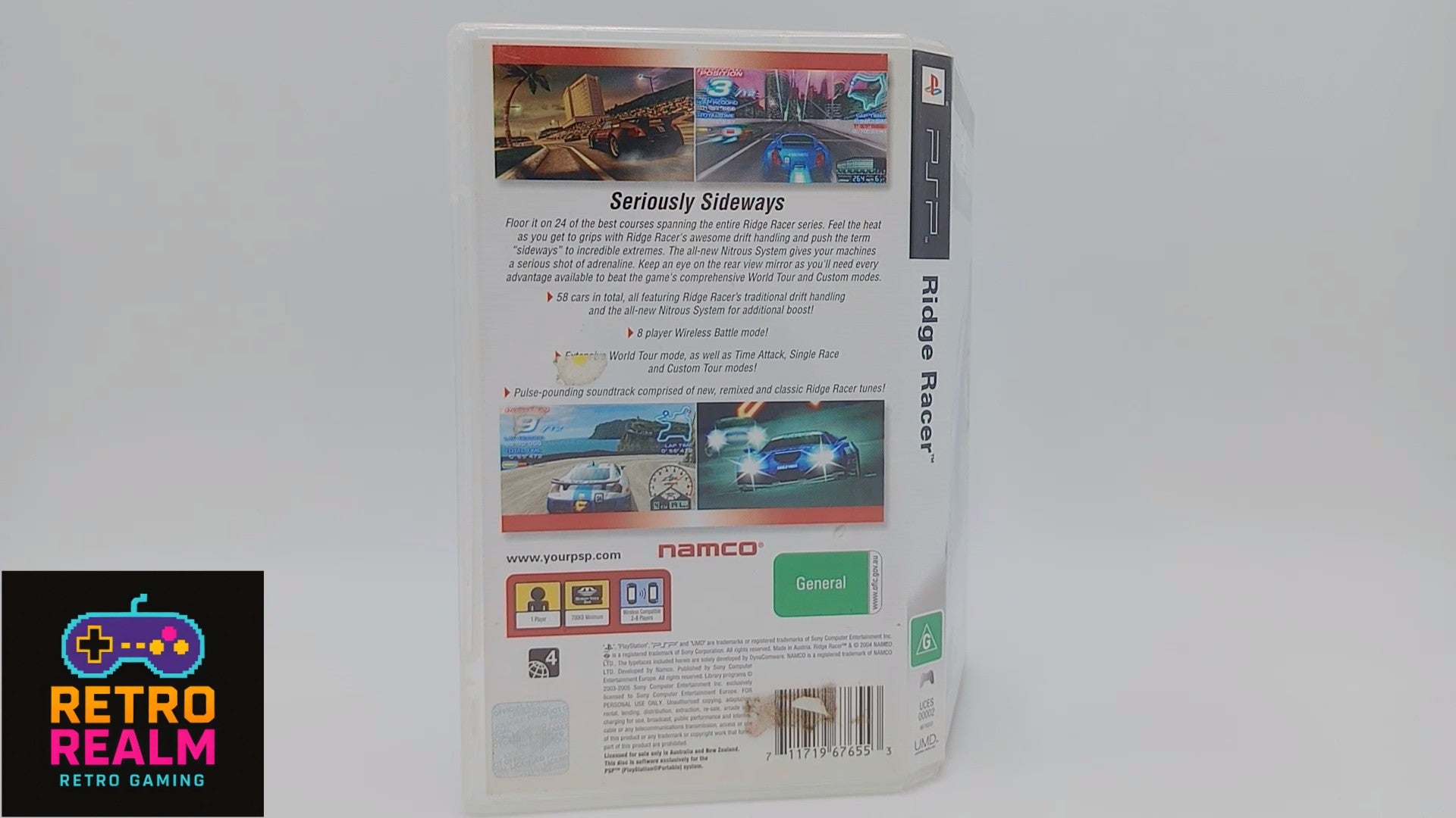 Ridge Racer for PSP PlayStation Portable with Manual CIB