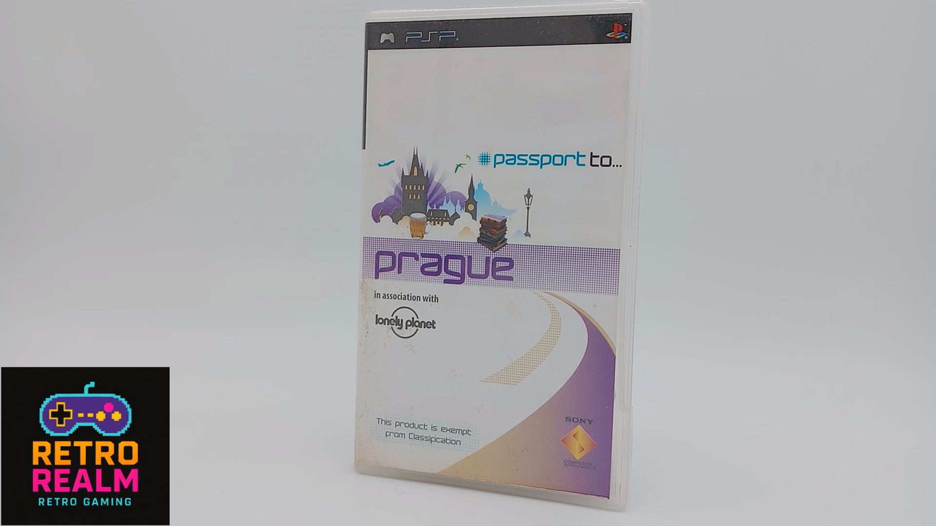 Passport to... Prague for PSP PlayStation Portable with Manual CIB