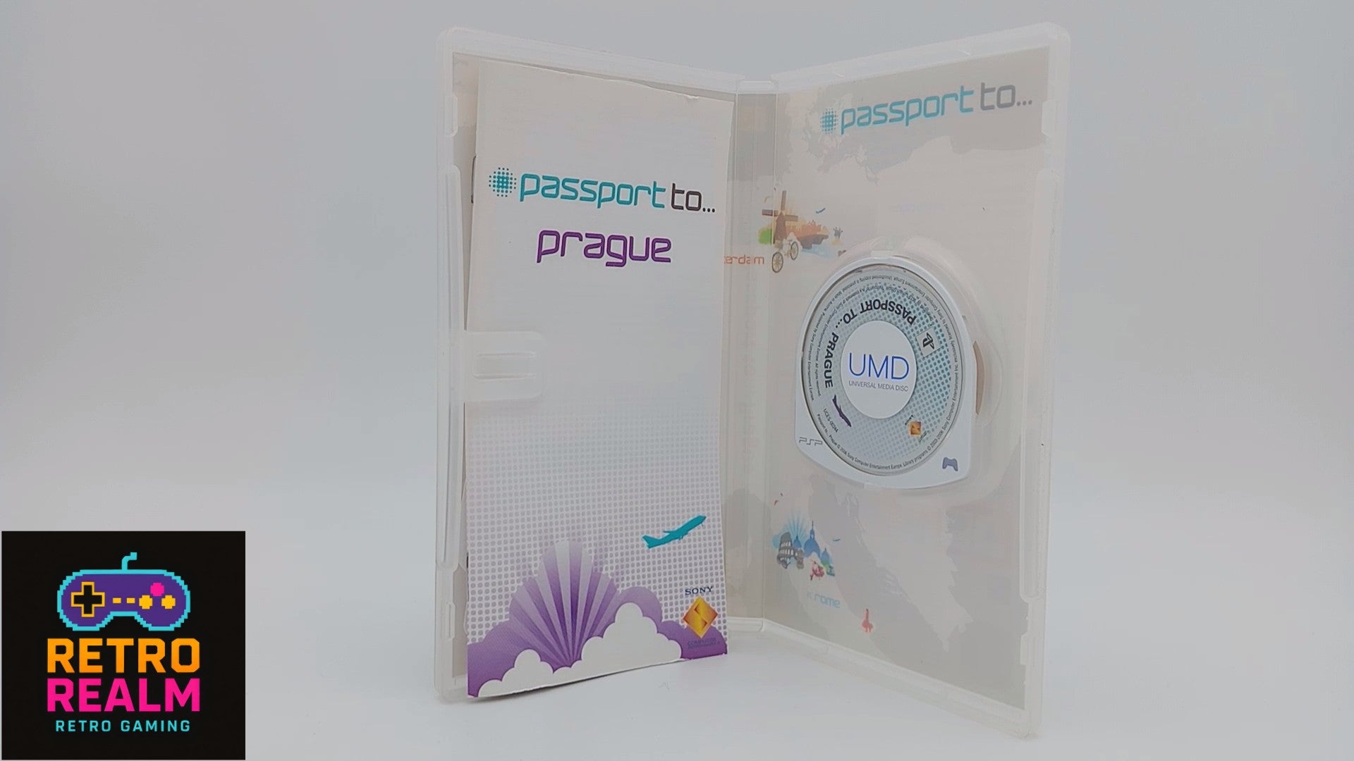 Passport to... Prague for PSP PlayStation Portable with Manual CIB